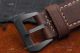 Knockoff Luminor Black Seal Panerai Watch Brown Leather Watch Bracelet (5)_th.jpg